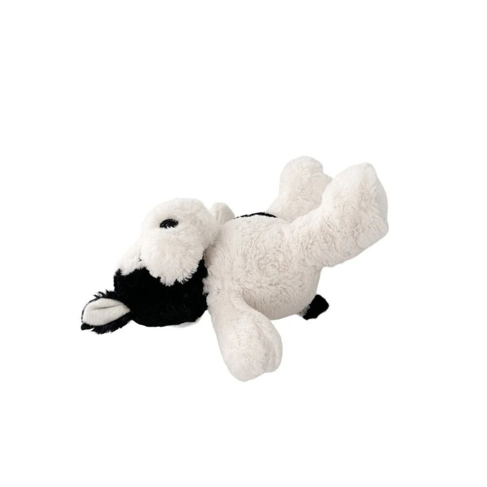 BJ Toy Co Plush Black & White Cow Stuffed Animal 12